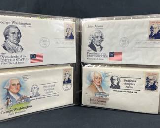 1986 US Presidents First Day of Issue Covers