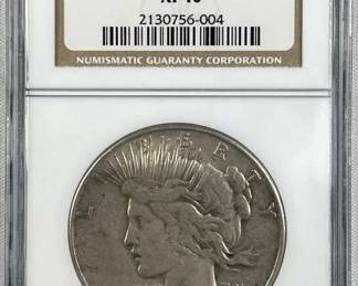1928-S Peace Silver Dollar, NGC XF40