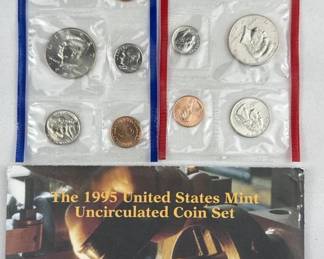 1995 US Uncirculated Mint Coin Set
