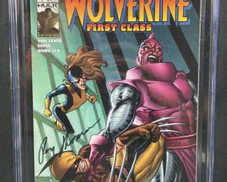 2008 Wolverine: First Class #3 Signed CGC 9.2