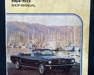 Vintage 1964-73 Mustang Shop Manual, Clymer