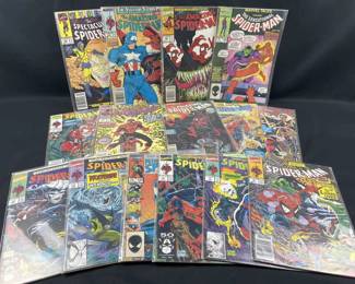 (15) 1980s-90s Marvel Spider-Man Comicbooks