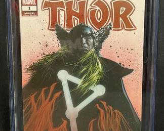 2021 Marvel Thor Annual #1 CGC 9.8 Comicbook
