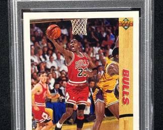 1991 Upper Deck Michael Jordan PSA 7 NM