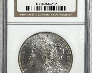 1883-O Morgan Silver Dollar, NGC MS64