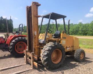 Case 586E 4x4 Rough Terrain Forklift