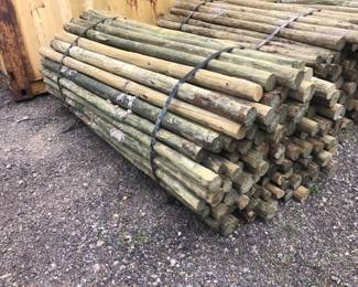 Bundle of 100 3 x 7 Treated Posts