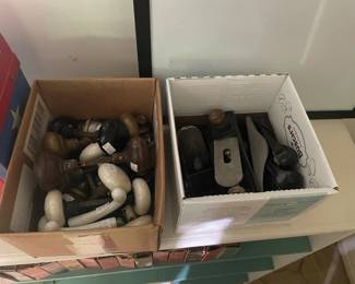 Vintage door knobs