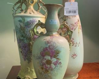 Antique Crown Devon vase, Antique Royal Wettina vase