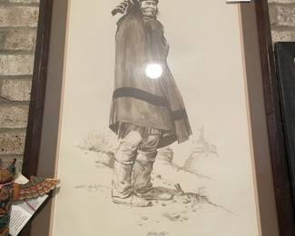 Albert Micale Signed Print