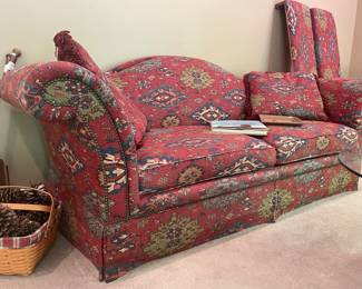 Ralph Lauren upholstered sofa