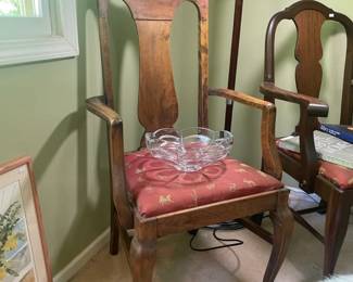 Antique Chairs, Floor Lamp
