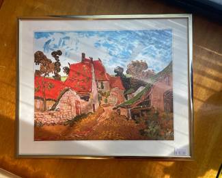 William Collin's framed watercolor