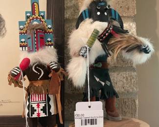 Vintage signed Kachina 