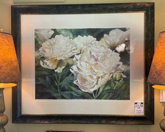 Linda Baker signed and numbered watercolor