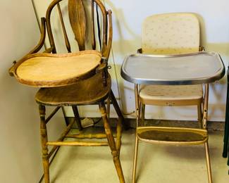 Antique & Vintage High Chairs