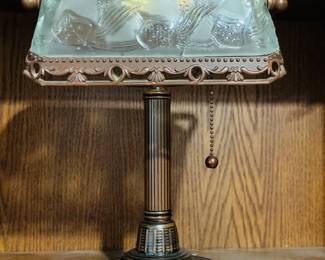 Frosted Glass Desk Lamp