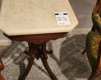 Eastlake Stone Top Side Table