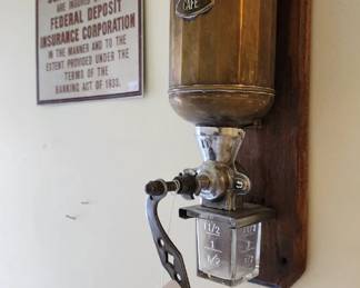 Vintage Wall Coffee Grinder