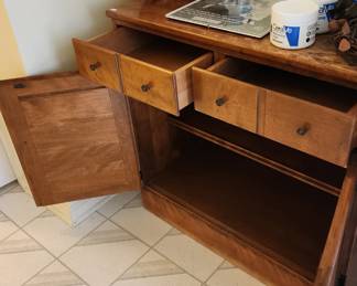 Facial Products, Cleaning Products, Ethan Allen Cabinet