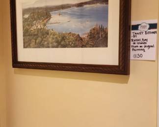 Russel Bay of Islands Framed Art 