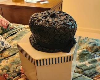 Vintage hat boxes