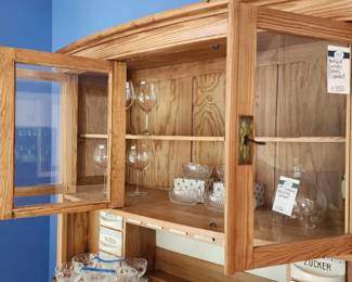 Antique German Bakers Cupboard