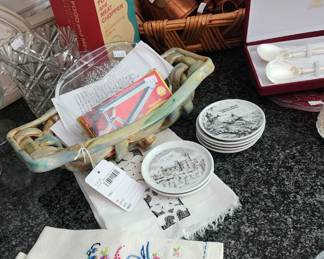 Coasters, Dish Towels, 