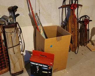Sleds, Golf Clubs