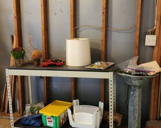 Lamp shade, Lego Container, Footstools