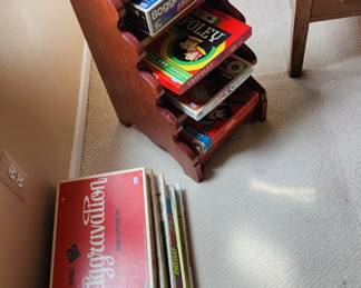 Vintage Waterfall Magazine Rack