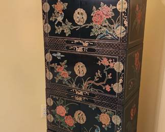 Chinoiserie Stacking Cabinet