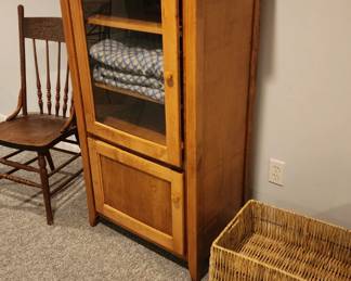 Entertainment Cabinets, Vintage Chairs, Woven Baskets