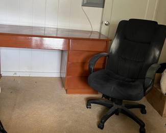 ABS097 Wooden Desk & Office Chair 