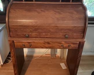 ABS038- Wooden Vintage Secretary Desk