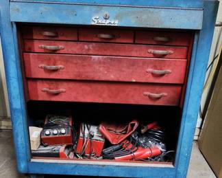 ABS179 - Vintage Snap-on Rolling Tool Chest 