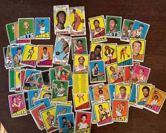 ABS326- Various Vintage Basketball Trading/Collectible Cards