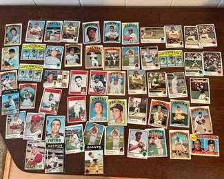 ABS316- Assorted Vintage Baseball Trading/Collectible Cards