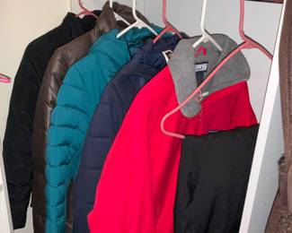 Women's Winter Coats, NorthFace,  Lands End,  Size S