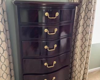 Thomasville ,King Bedroom Set. Armoire, Dresser, Lingerie Chest, Nightstands, King Bed Frame