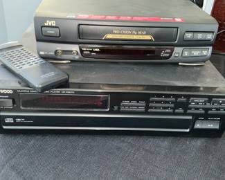 JVC, VHS Player