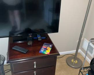 Hooker, File Cabinet, Flat Screen TV, 