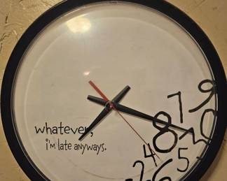 Fun clock 