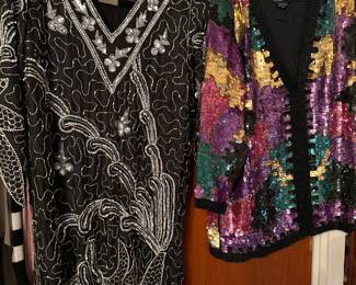 Vintage sequined dress