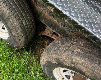 Dual axle 18' equipment trailer