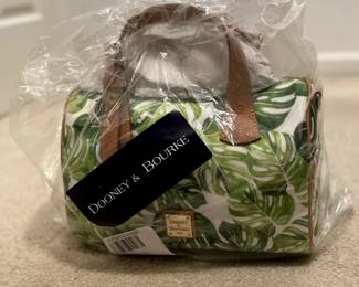 Authentic Dooney and Bourke floral handbag 