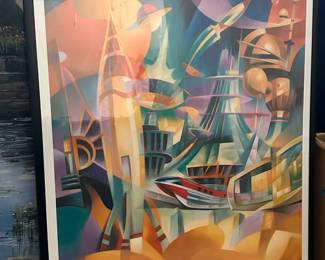 Tomorrowland framed movie poster 