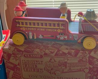 Fisher Price Looky Fire Truck