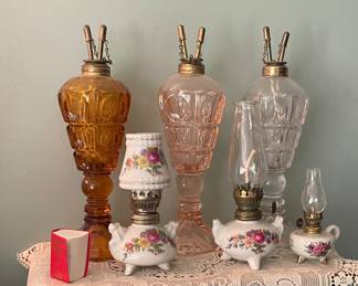 Whale Oil Lamps