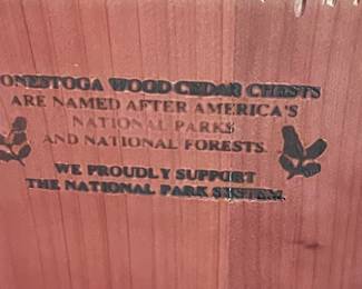 Conestoga Wood Cedar Chest Mark